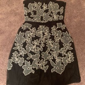 Strapless dress White House black market